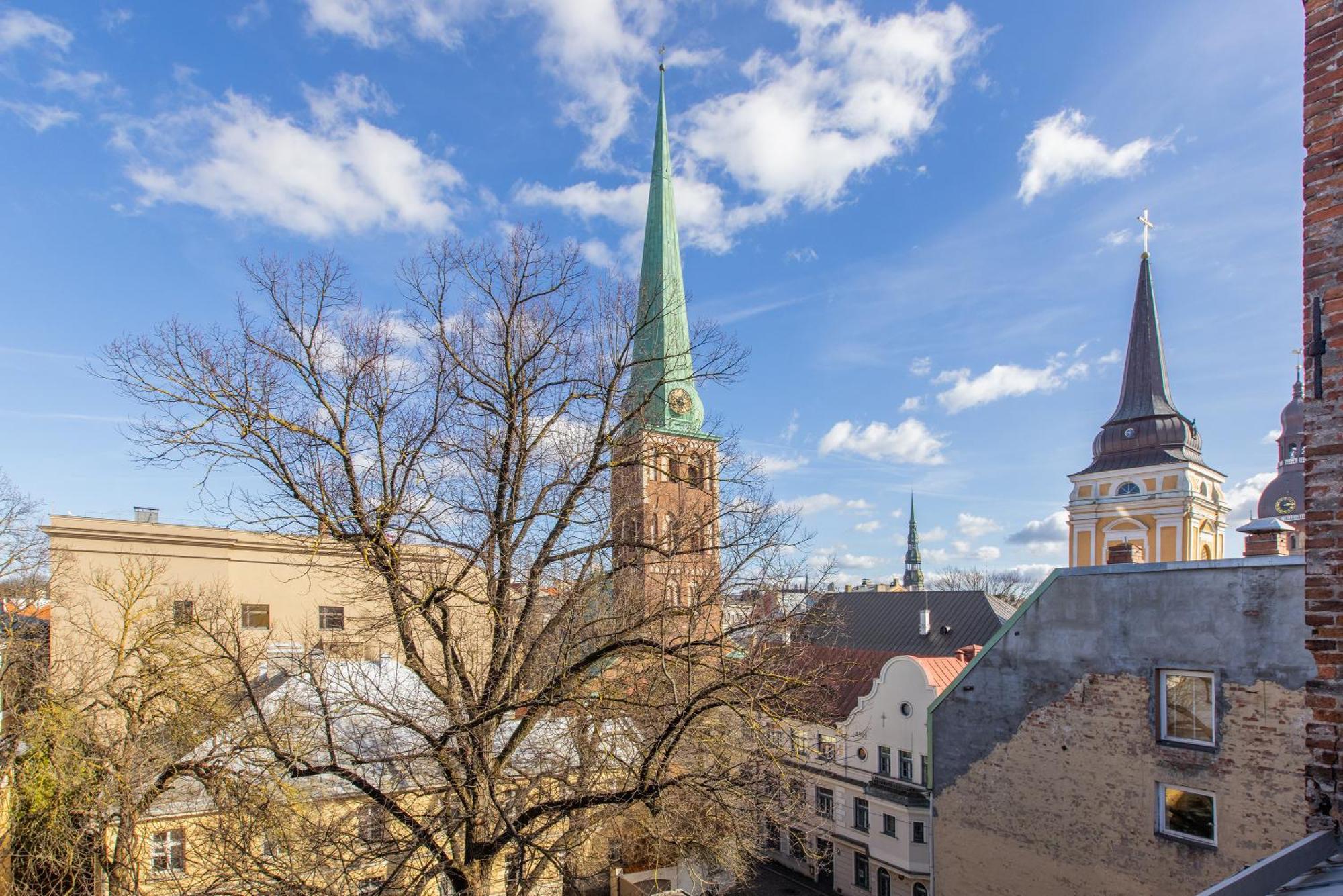 Mansard In Old Town Appartement Riga Buitenkant foto